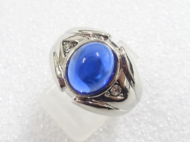 COLORED STONE FASHION RING / JP SIZE 18